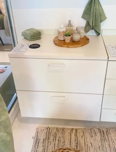 Armário inferior de cozinha 80cm Tok&Stok 