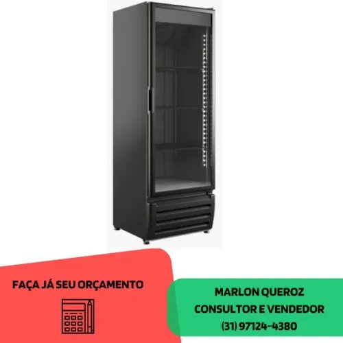 Cervejeira 470 Litros Porta de Vidro Braslar 220v