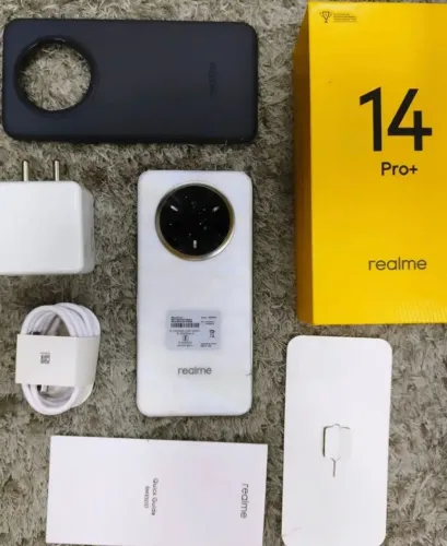 Realme 14 Pro Plus 5G 512+12 Gb Ram Novo Lacrado Global Entregamos Branco Perolado