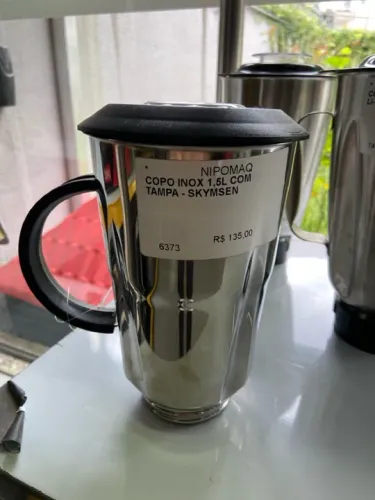 COPO INOX 1,5L COM TAMPA - SKYMSEN 