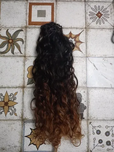 CABELO CACHEADO (NATURAL) PARA MEGA HAIR