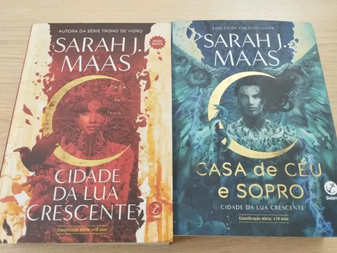 Livros Cidade da Lua Crescente - Sarah J. Maas