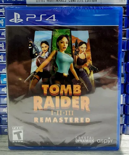 Jogo Ps4 Tomb Raider 1, 2 e 3 Remastered LACRADO