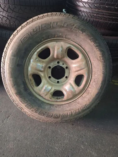 Estepe 16 S10 roda e pneu novo original 