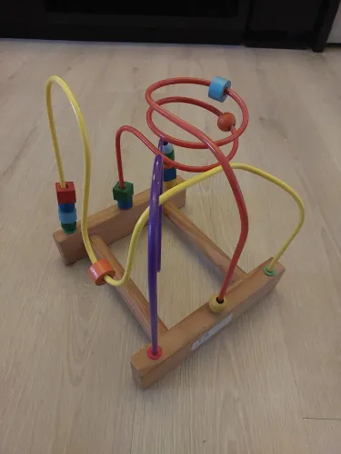 Aramado montanha russa pedagógico brinquedo educativo 