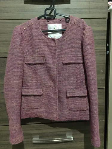 Casaquinho de tweed