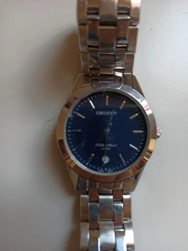 Relógio Orient Analógico Azul - Elegância e Estilo