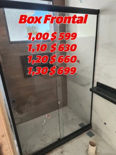 Box  Frontal e de canto 
