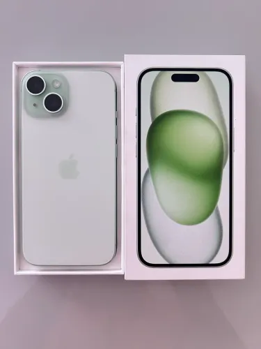 IPHONE 15 256GB GREEN - GARANTIA APPLE - 96% DE BATERIA