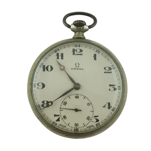 Relógio de Bolso Omega Cal 35.5L Diam 47 mm Vintage Funcionando