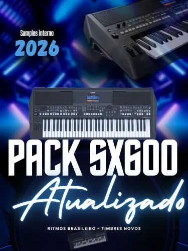 PACK SAMPLE SX600 2026+RITMOS+TIMBRES