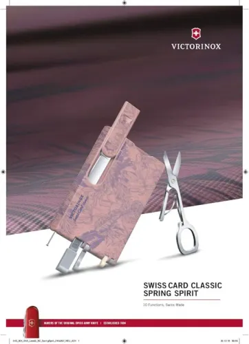 Victorinox Swisscard Classic Spring Spirit
