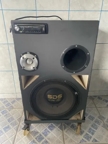 Caixa de som completa 