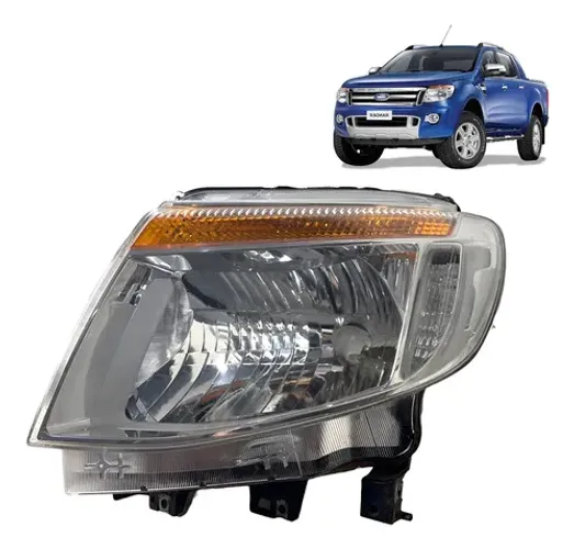 Farol Ranger 2012 2013 2016  Cromado Lado Esquerdo Original Esquerdo