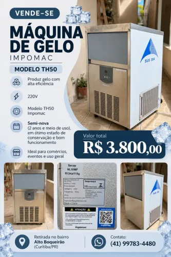 Máquina de gelo IMPOMAC