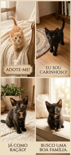 Doação de gatos