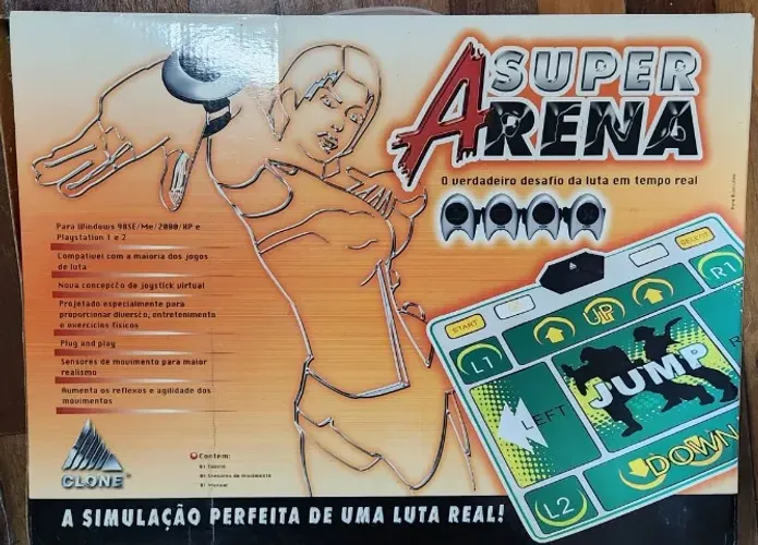 Tapete Super Arena Clone para PS2 / PC (USB)