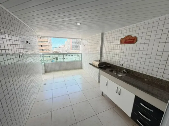 Apartamento para venda com 3 dormitórios no Boqueirão - Praia Grande - SP