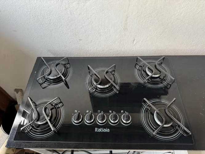 Fogão cooktop 5 bocas itatiaia