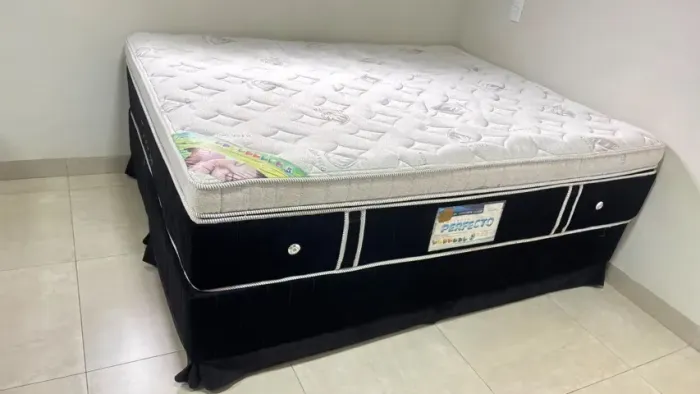 Cama Box + Colchão Queen