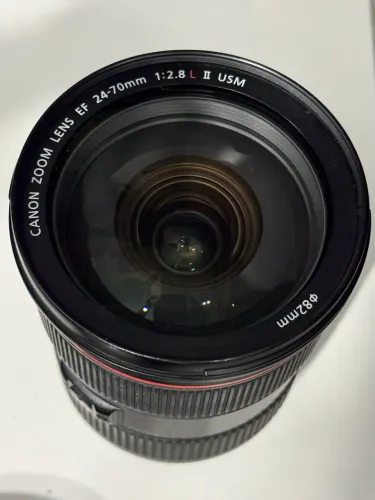 Lente cânon EF 24-70 2.8 L ll
