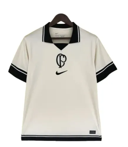 Camisa Corinthians 23/24 Bege Cp - nova na etiqueta