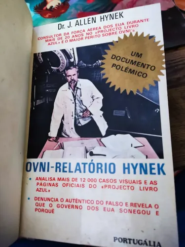 OVNI - Relatório Hynek | J. Allen Hynek | Edição Antiga | Ufologia