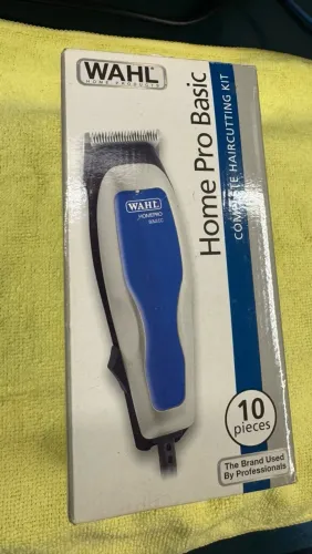 Máquina Cortar Cabelo Wahl Home Pro Basic 10 Peças