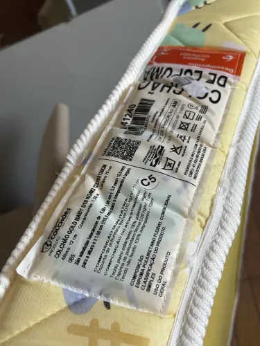 Colchão para berço 