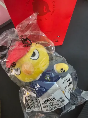 Canarinho ifood 94 novo lacrado com card