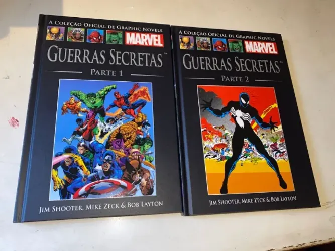 Guerras Secretas Parte 1 E 2: Completo - Coleção Oficial De Graphic Novels Marvel - Salvat
