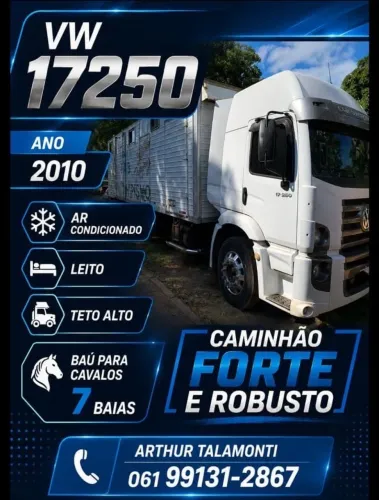 Vw 17250 leito , leia o anuncio