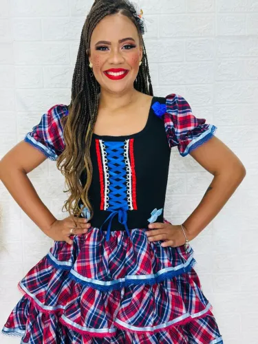 Vestidos de Quadrilha - Todos os tamanhos