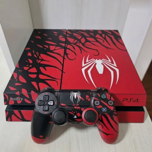 PS4 FAT - Spider-Man (12X R$ 129,90)