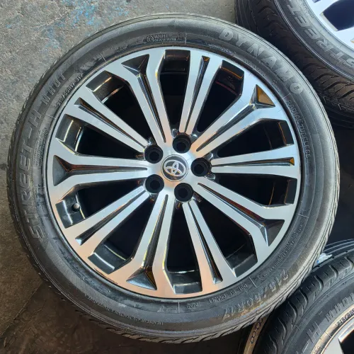 RODAS TOYOTA COROLLA ARO 17 5X100 ORIGINAIS E PNEUS 215/50