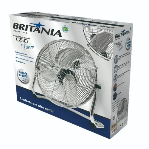 Circulador de Ar Britânia C50 127v | Oscillation Lacrado