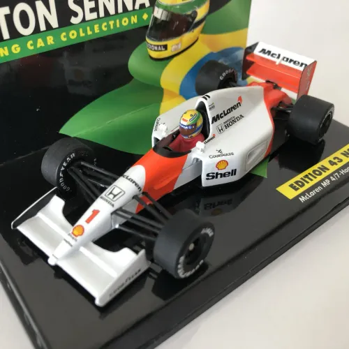 MINICHAMPS Ayrton Senna McLaren MP4/7 Honda 1992 1/43 Edition 43 Nº6
