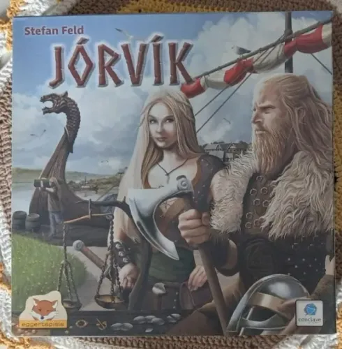 Jogo de Tabuleiro Jorvik