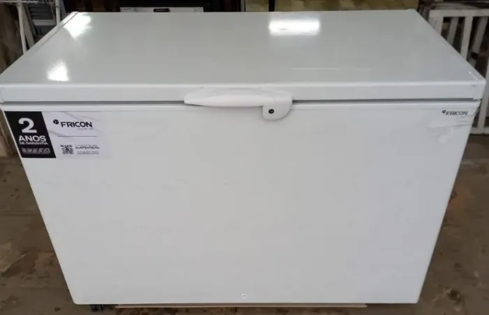 FREEZER HORIZONTAL 411 LITROS 2 ANOS DE GARANTIA - MARCA FRICON - NOVO