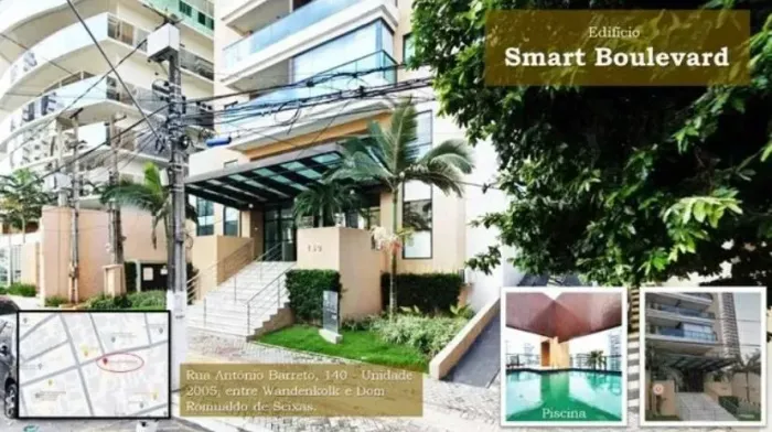 Alugo Apto Com 1 Quarto No Ed.Smart Boulevard, Andar Alto, Mobiliado