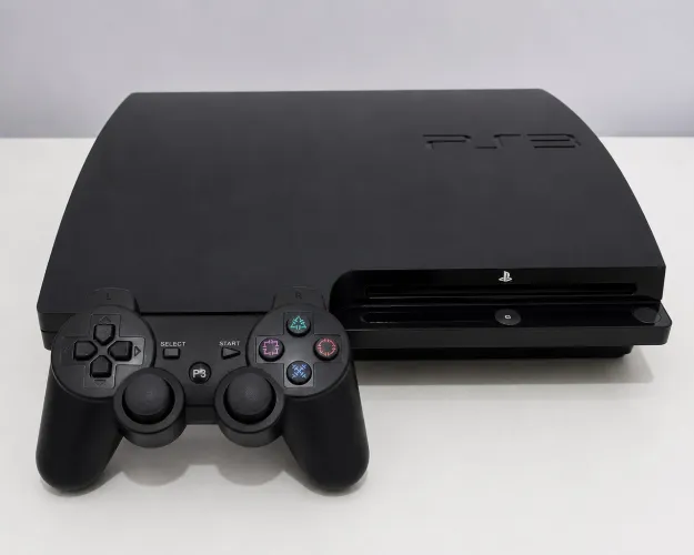 Ps3 slim 150 gb desbloq ótimo estado 