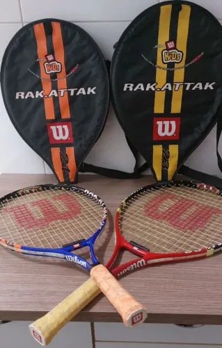 Jogo de duas raquetes Wilson Rak Attak