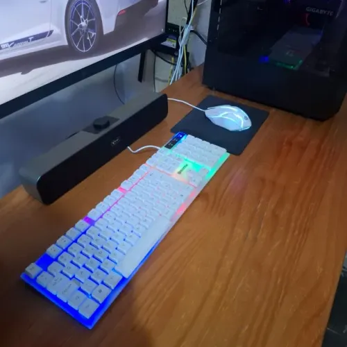 Kit Gamer Hoopson ? Teclado + Mouse RGB