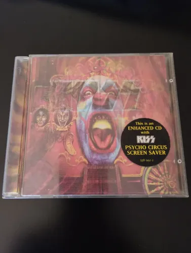 CD KISS - Psycho Circus Capa 3D Importado Gene Simmons Paul Stanley Ace Frehley Peter