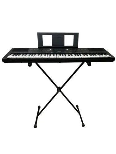 Teclado musical Yamaha ew300 + suporte de chão + Suporte de partitura + pedal sustain