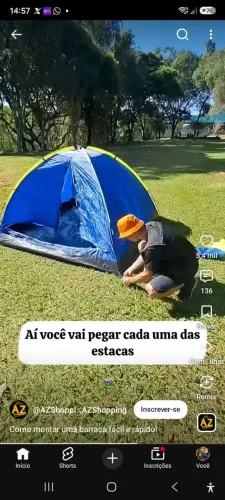 Barraca de camping