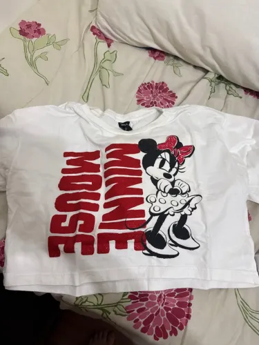 Blusinha Cropped Minnie