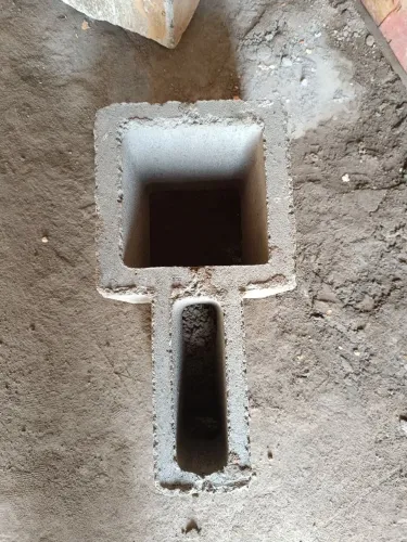 Bloco calha de pescoço.