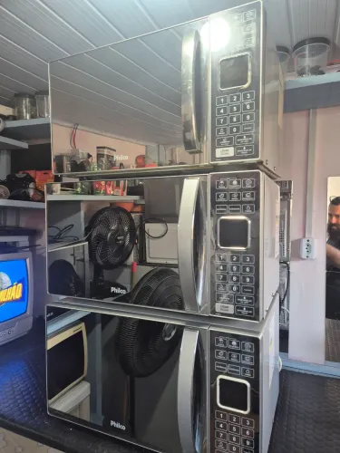 Microondas Philco Espelhado