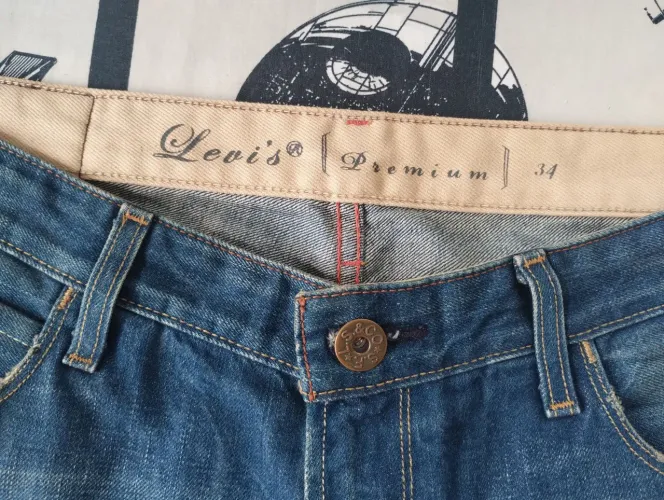 Calça jeans Premium Levis Tam 44, W34 L34 (original)